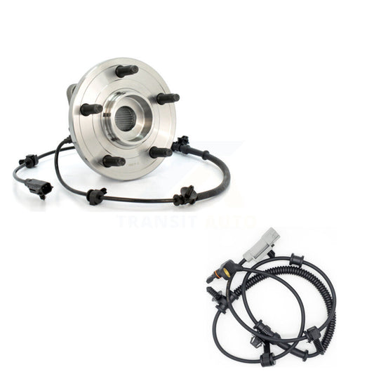 Wheel Hub Bearing & Extra ABS Sensor Front Kit For Jeep Grand Cherokee Commander