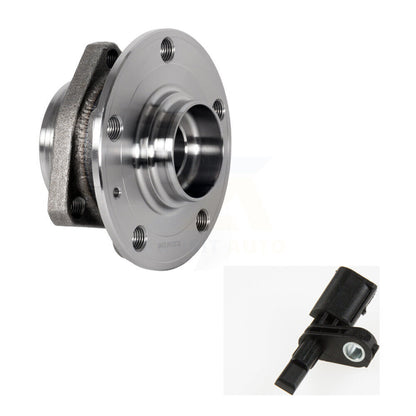 Wheel Hub Bearing & ABS Sensor Rear Kit For Audi A3 Quattro Volkswagen Golf R S3