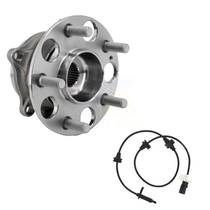 Wheel Hub Bearing Sensor Rear Kit For Acura MDX SH-AWD with AWD 3.5L 4-Wheel ABS