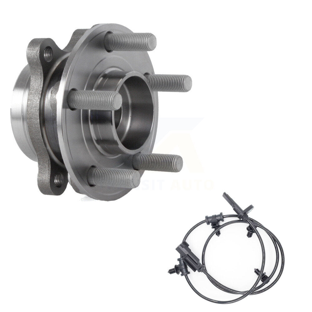 Wheel Hub Bearing And ABS Sensor Rear Kit For Ford Edge