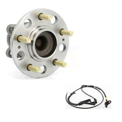 Wheel Hub Bearing Sensor Rear Kit For 08-12 Kia Rondo 2.4L/2.7L with 4-Wheel ABS