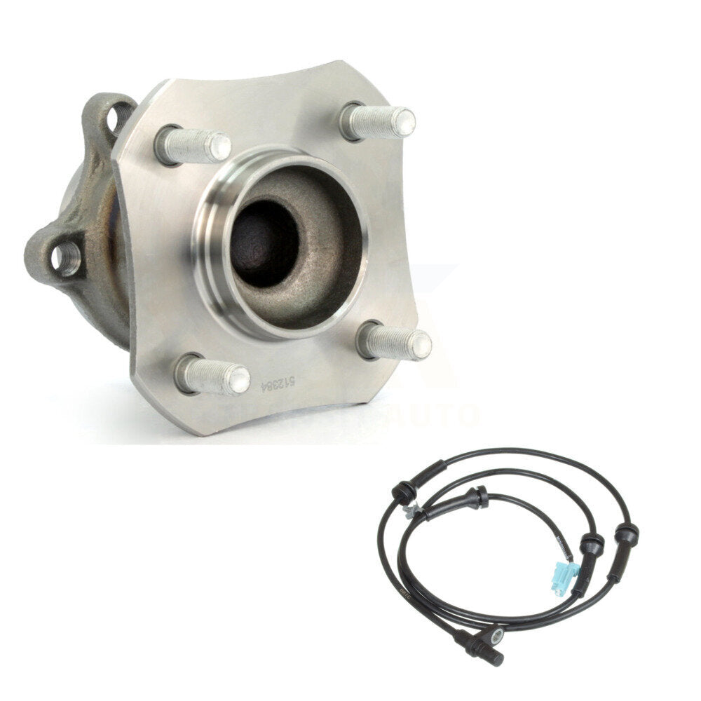 Wheel Hub Bearing Sensor Rear Kit For 07-12 Nissan Sentra 2.0L with 4-Wheel ABS