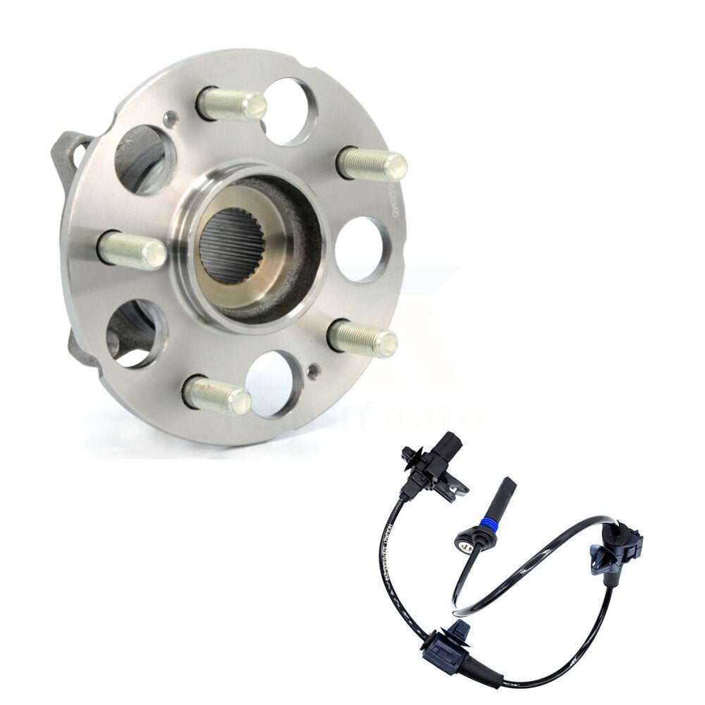 Wheel Hub Bearing Sensor Rear Kit For 07-11 Honda CR-V 4WD with 2.4L 4-Wheel ABS