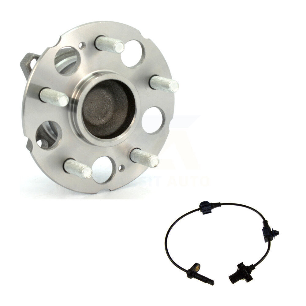 Wheel Hub Bearing Sensor Rear Kit For 07-11 Honda CR-V FWD with 2.4L 4-Wheel ABS