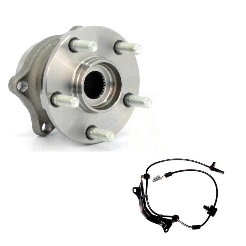 Wheel Hub Bearing And ABS Sensor Rear Kit For Subaru Impreza WRX STI