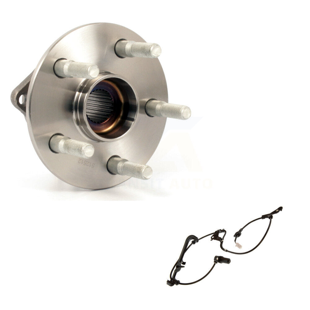 Wheel Hub Bearing & Sensor Rear Kit For Toyota Matrix Pontiac Vibe with Harness