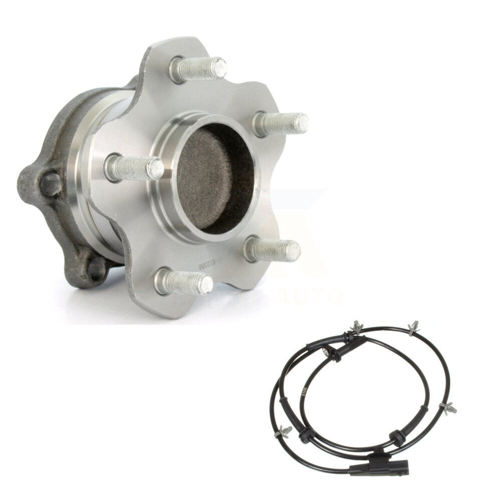 Wheel Hub Bearing And ABS Sensor Rear Kit For Nissan Altima Maxima