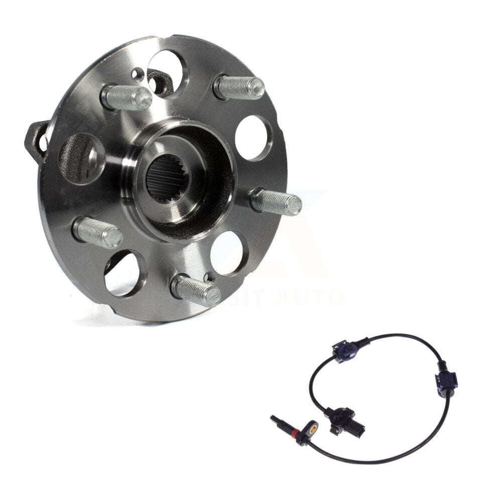 Wheel Hub Bearing Sensor Rear Kit For 2012 Honda CR-V AWD with 2.4L 4-Wheel ABS