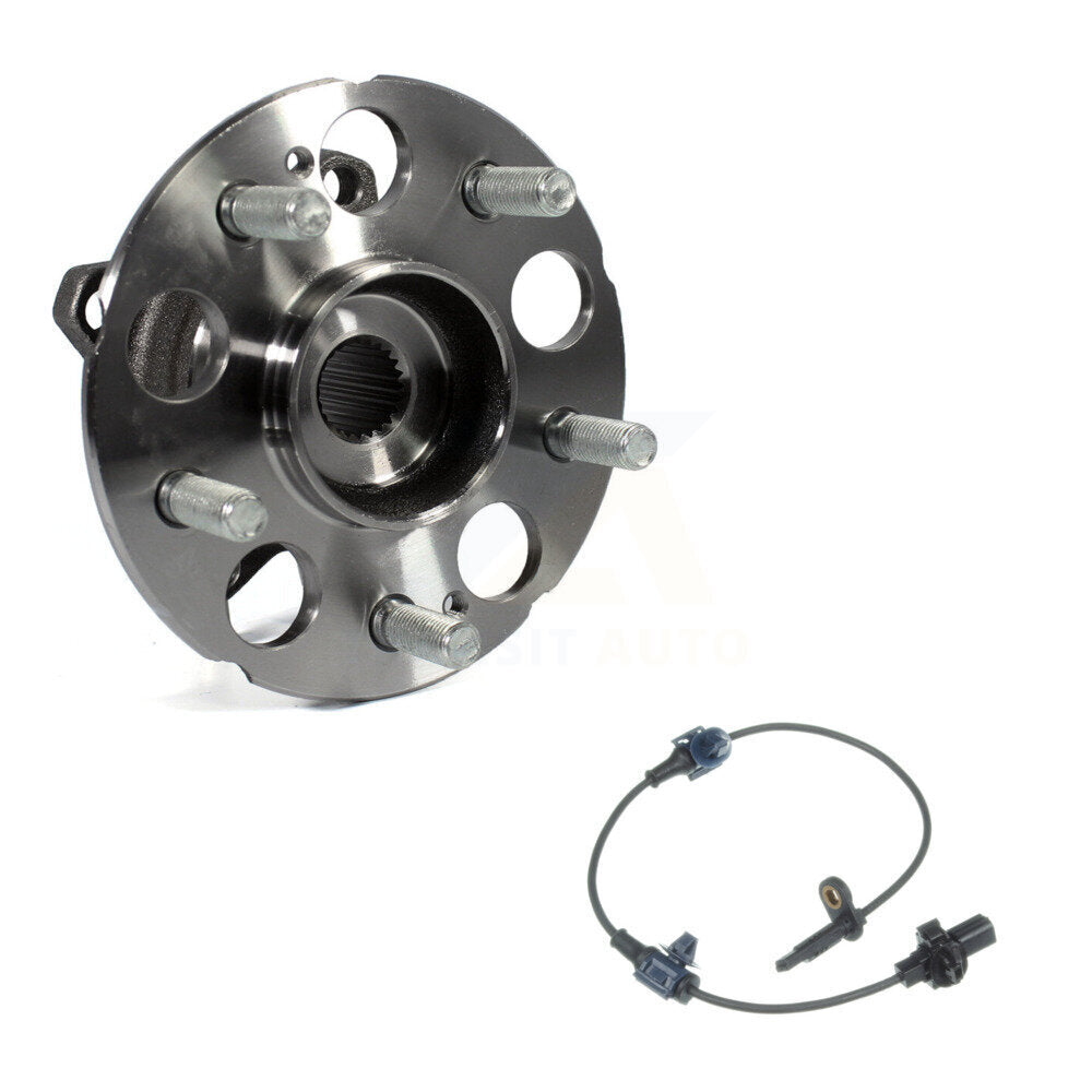 Wheel Hub Bearing & ABS Sensor Rear Kit For Honda CR-V AWD with 2.4L 4-Wheel