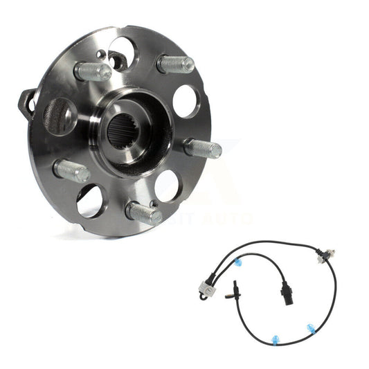 Wheel Hub Bearing Sensor Rear Kit For 13-16 Acura RDX AWD with 3.5L 4-Wheel ABS