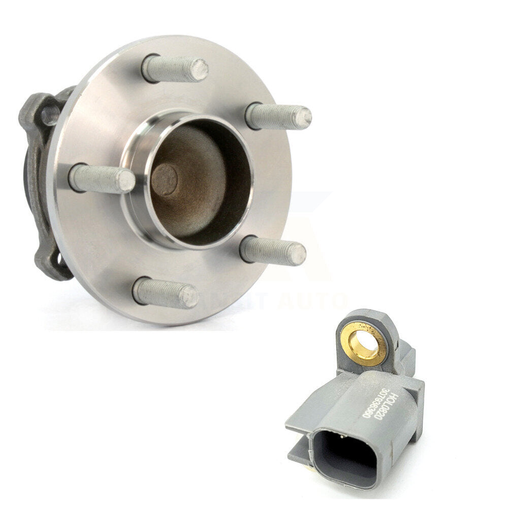 Wheel Hub Bearing & Extra Sensor Rear Kit For 2010 Volvo V50 FWD without Harness