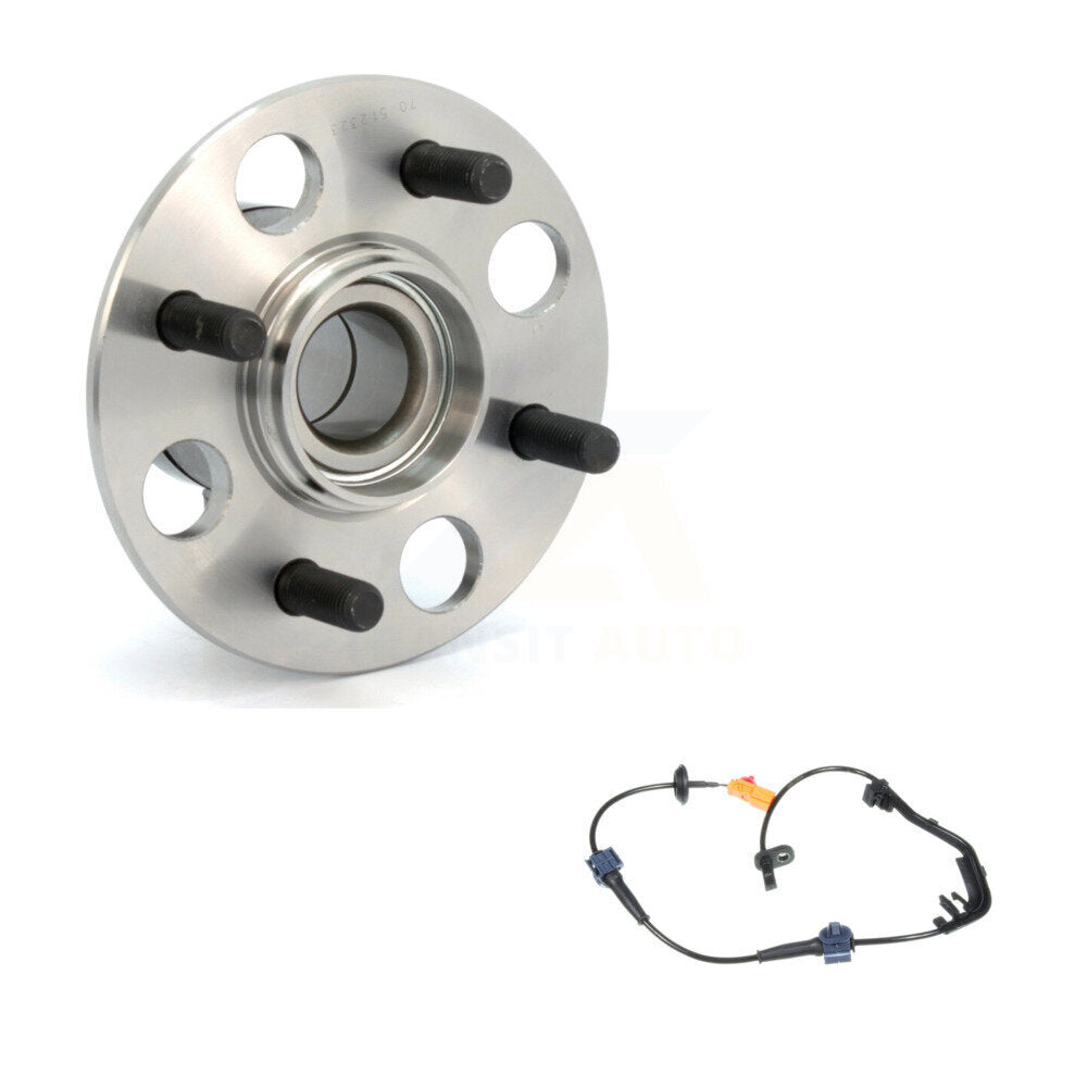 Wheel Hub Bearing Sensor Rear Kit For 2007-2008 Honda Fit 1.5L with 4-Wheel ABS