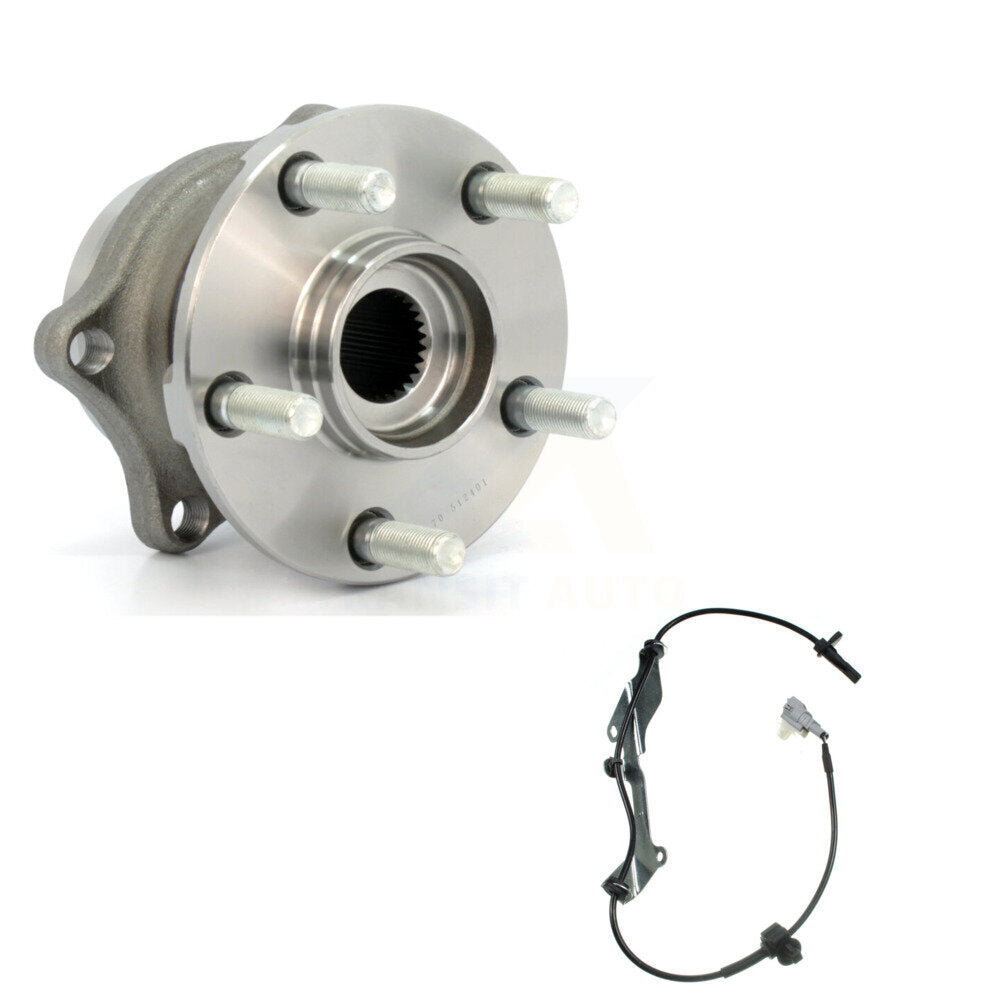 Wheel Hub Bearing Sensor Rear Kit For Subaru Outback 3.6L 2.5L with 4-Wheel ABS