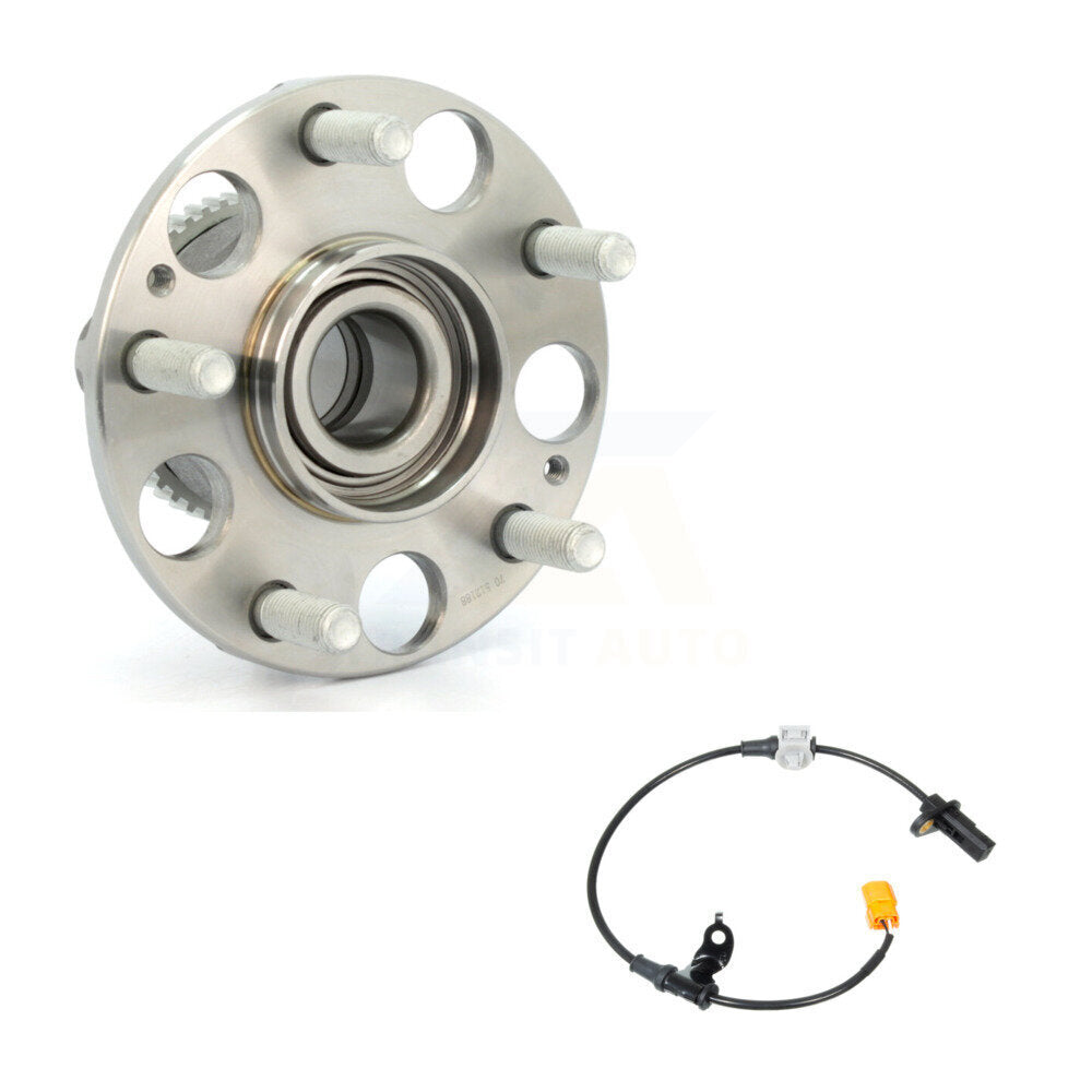 Wheel Hub Bearing And ABS Sensor Rear Kit For Honda Accord with Harness