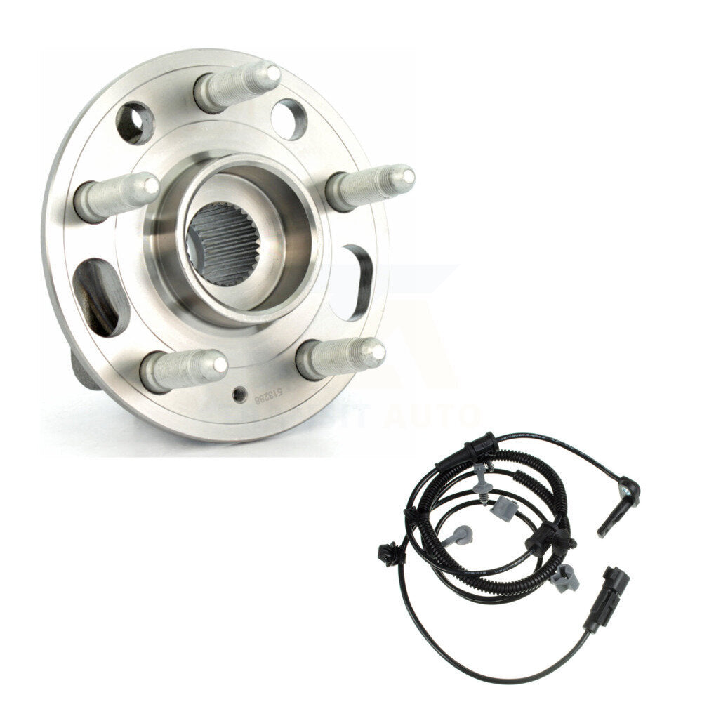 Wheel Hub Bearing And ABS Sensor Rear Kit For Chevrolet Malibu Impala
