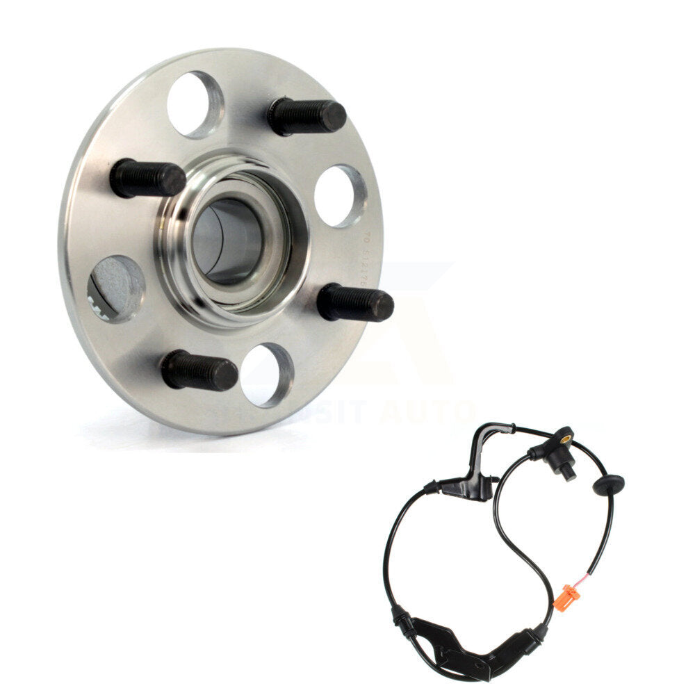 Wheel Hub Bearing & ABS Sensor Rear Kit For Honda Civic Built in US with Harness