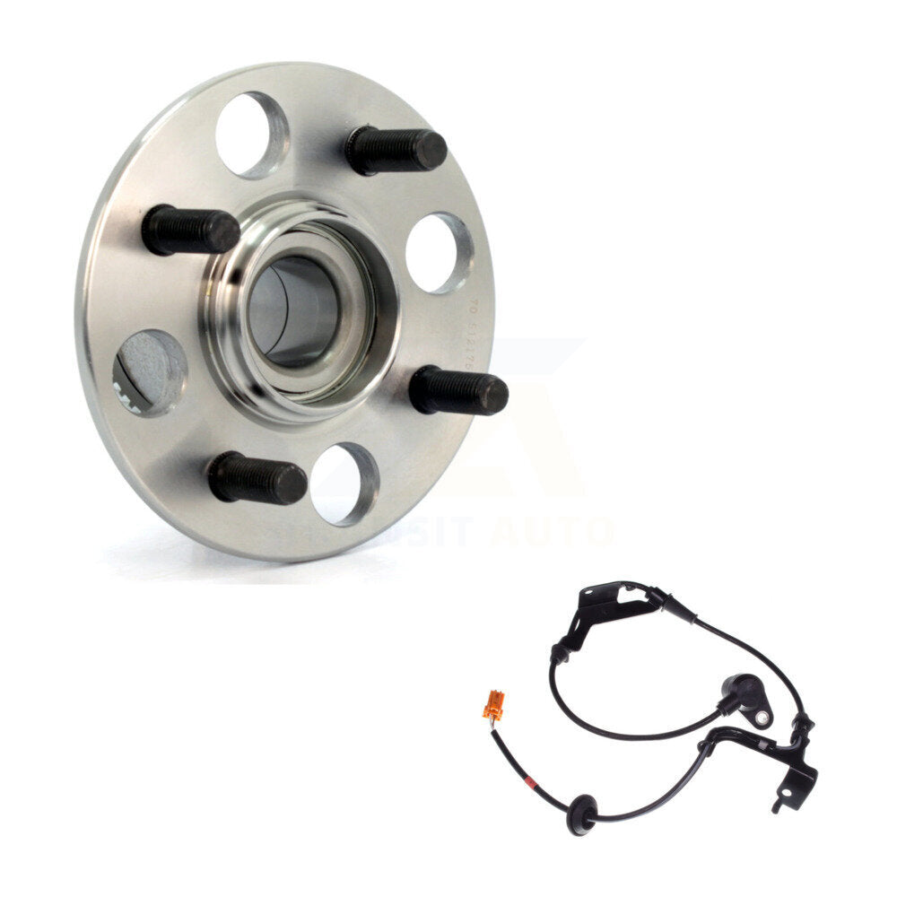 Wheel Hub Bearing Sensor Rear Kit For 01-02 Honda Civic EX with 1.7L 4-Wheel ABS