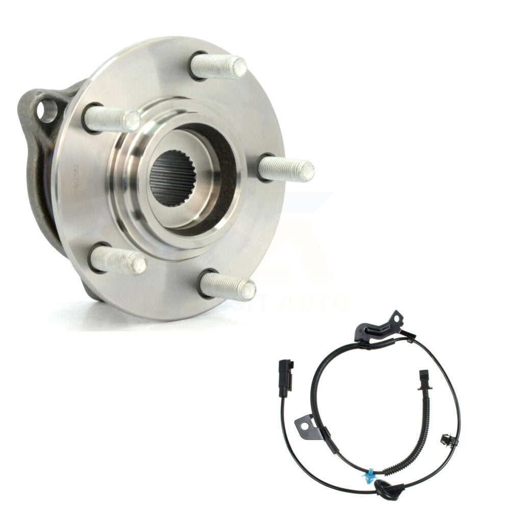 Wheel Hub Bearing Sensor Rear Kit For 11 Mitsubishi Outlander Sport with Harness