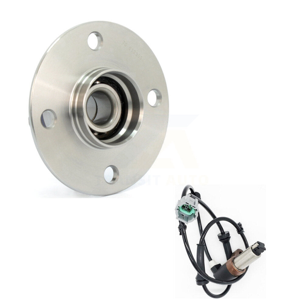 Wheel Hub Bearing & ABS Sensor Rear Kit For Nissan Sentra 1.8L with 4-Wheel