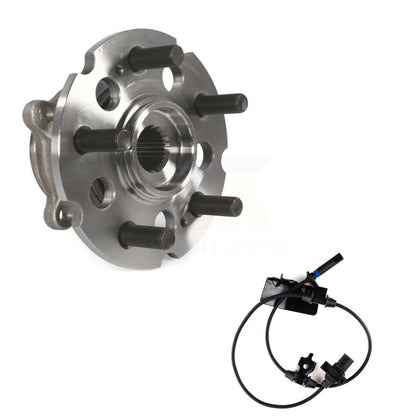 Wheel Hub Bearing ABS Sensor Rear Kit For Honda Pilot AWD with 3.5L 4-Wheel