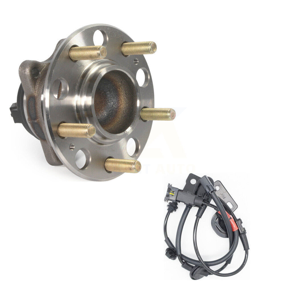 Wheel Hub Bearing And Extra ABS Sensor Rear Kit For Hyundai Sonata Kia Optima