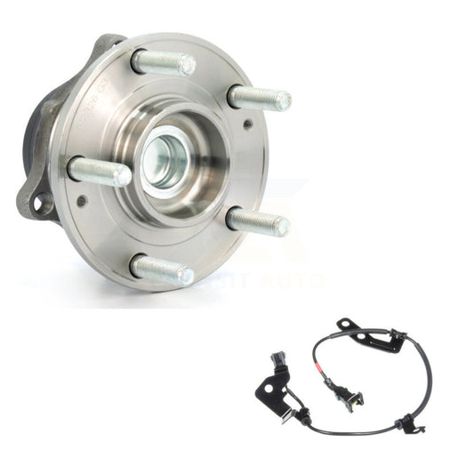 Wheel Hub Bearing & Extra Sensor Rear Kit For Hyundai Santa Fe Sport Kia Sorento