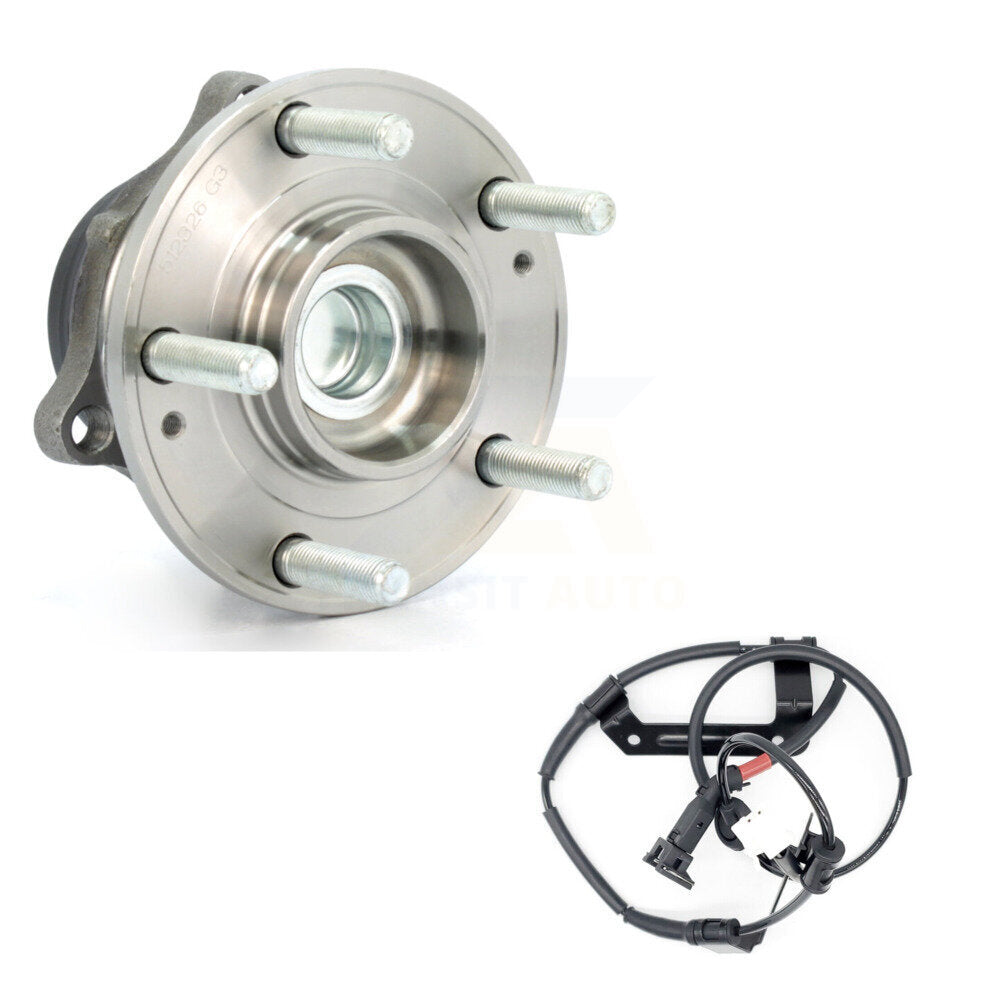 Wheel Hub Bearing And Extra ABS Sensor Rear Kit For Kia Sorento Hyundai Veracruz