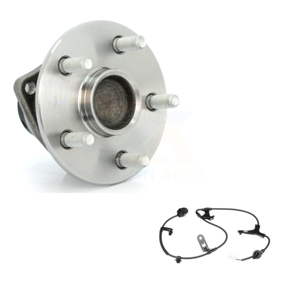 Wheel Hub Bearing & Extra Sensor Rear Kit For Toyota Corolla Matrix Pontiac Vibe