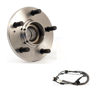 Wheel Hub Bearing Sensor Rear Kit For 06 Hyundai Santa Fe FWD with 2.4L Non-ABS