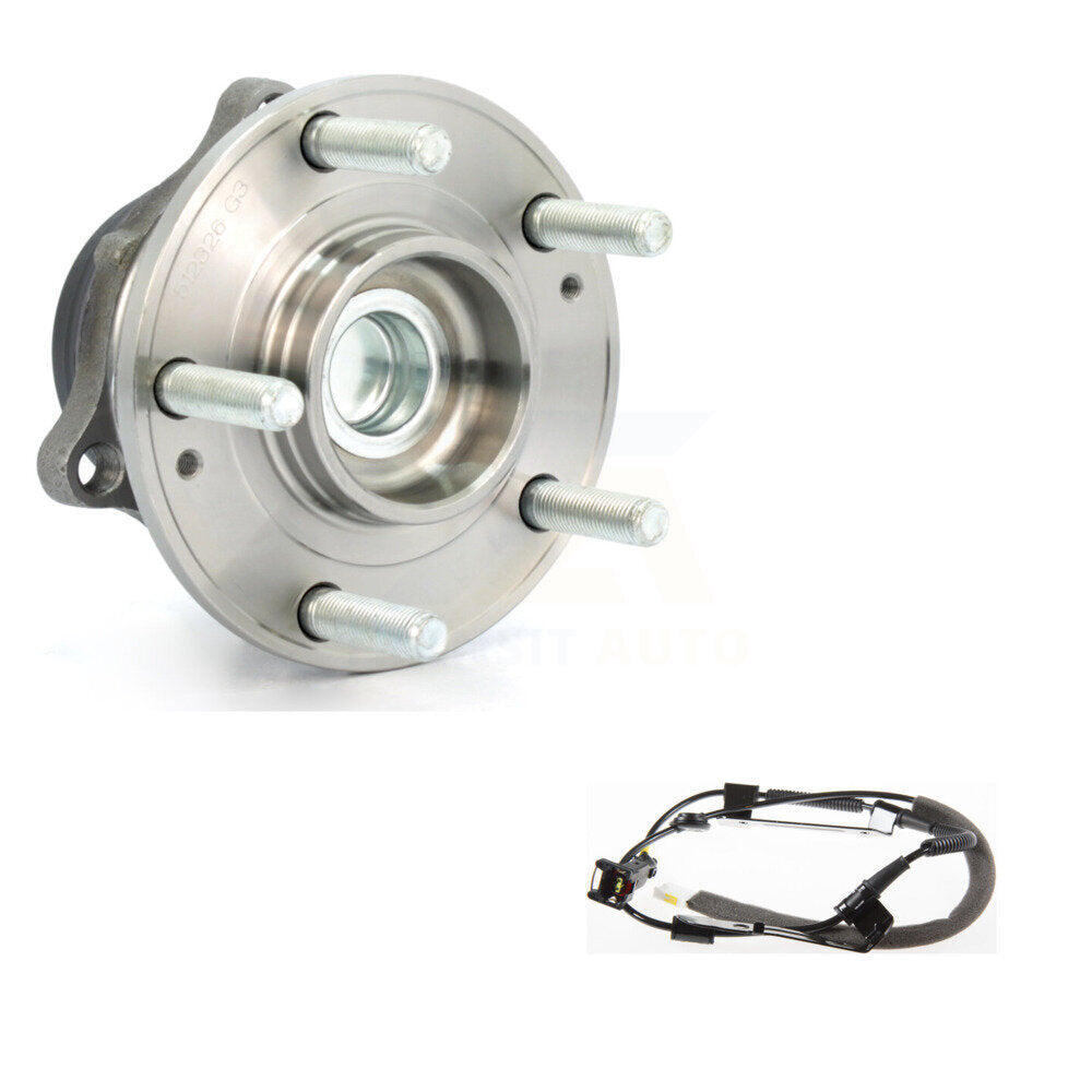 Wheel Hub Bearing And Extra ABS Sensor Rear Kit For Hyundai Santa Fe