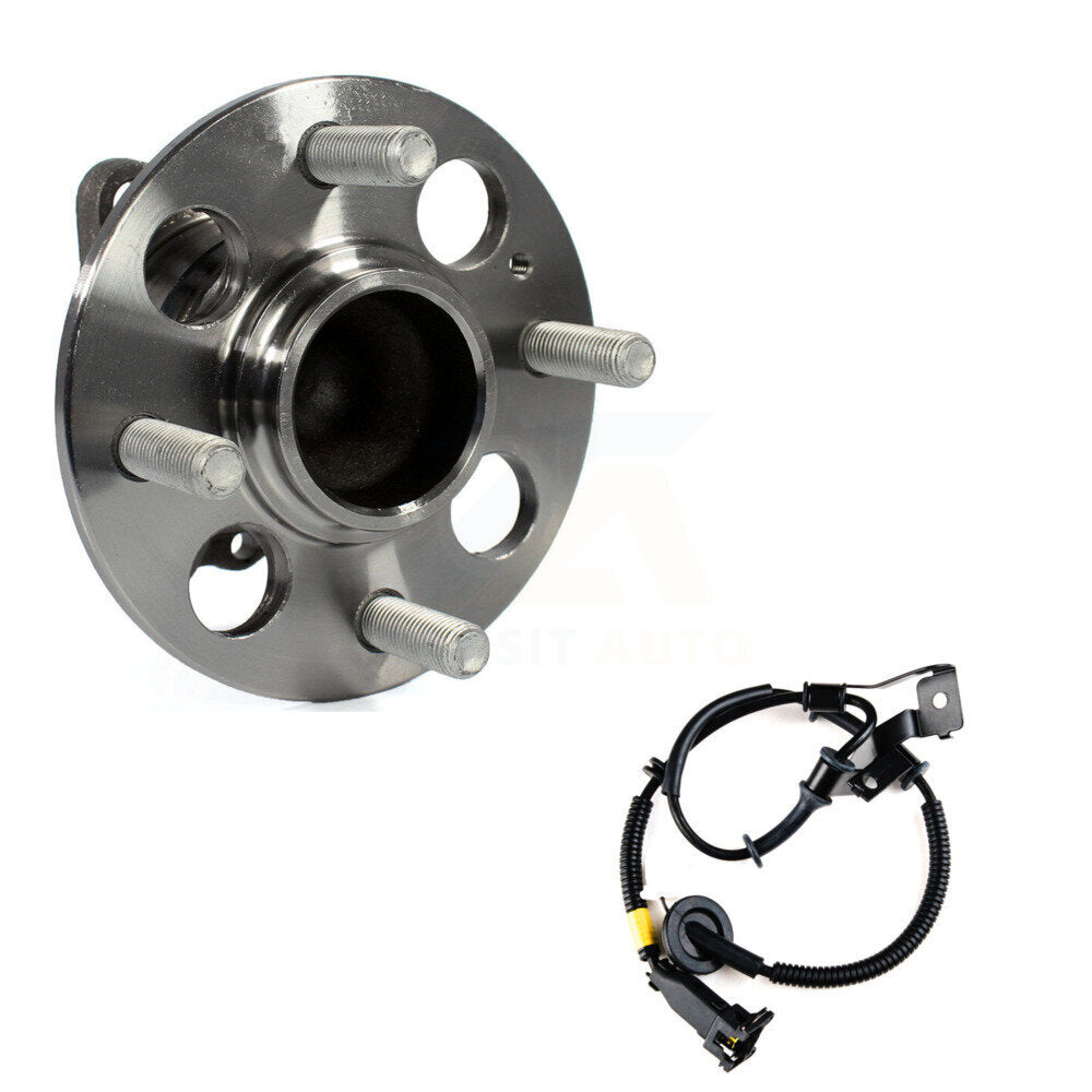 Wheel Hub Bearing And ABS Sensor Rear Kit For 2012 Kia Rio 1.6L with 4-Wheel