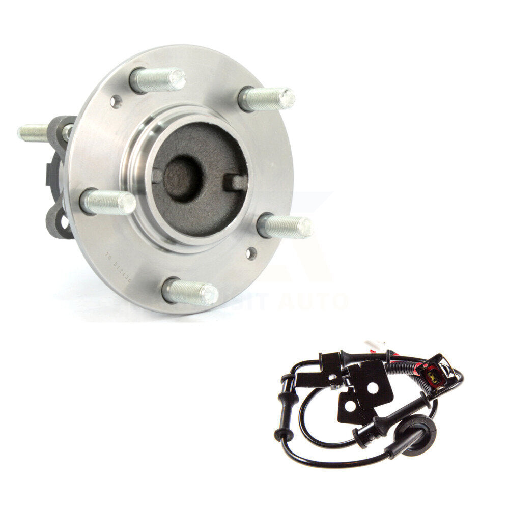 Wheel Hub Bearing & Extra Sensor Rear Kit For 2010 Kia Forte Koup To 08/09/2010
