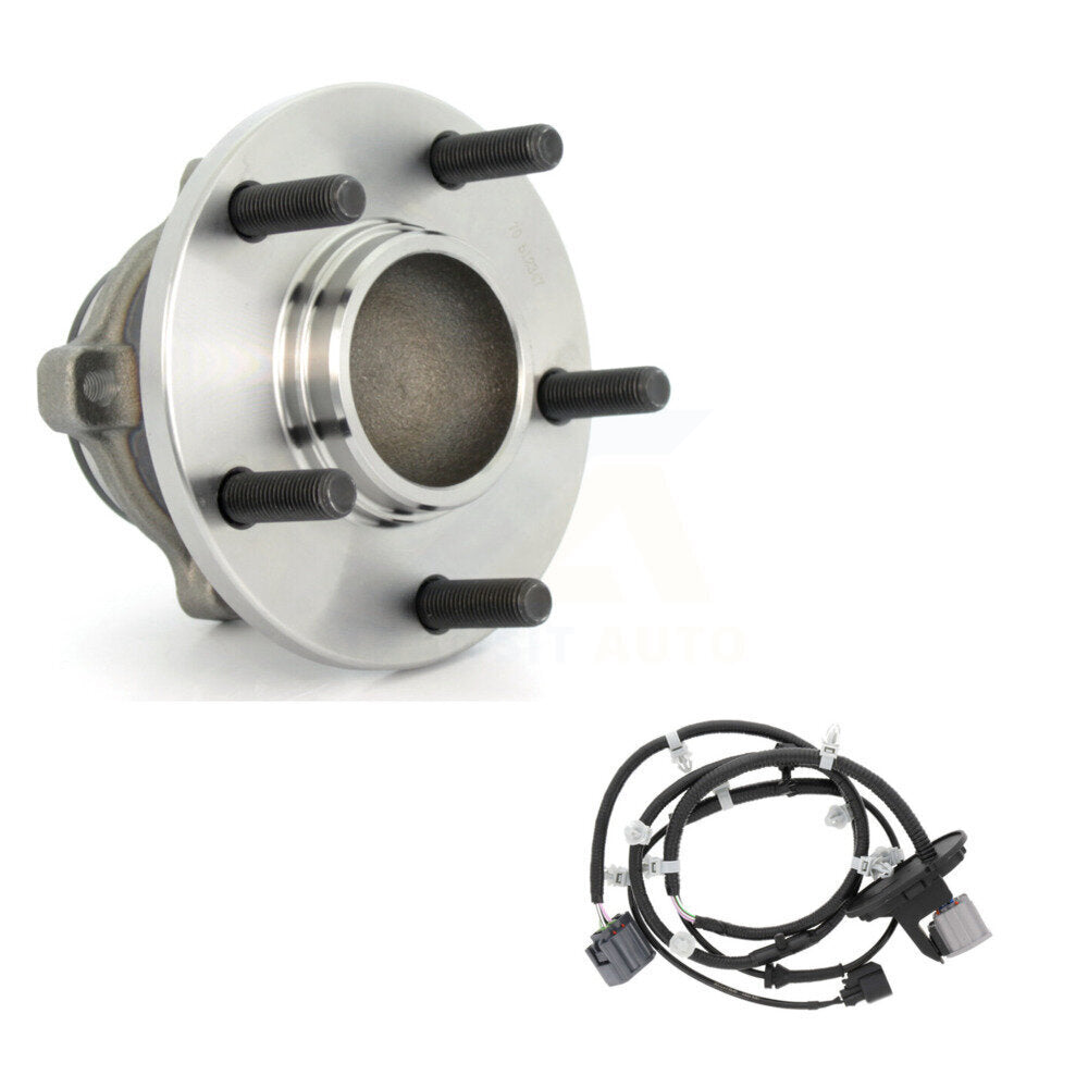 Wheel Hub Bearing And ABS Sensor Rear Kit For Mazda 3 Sport