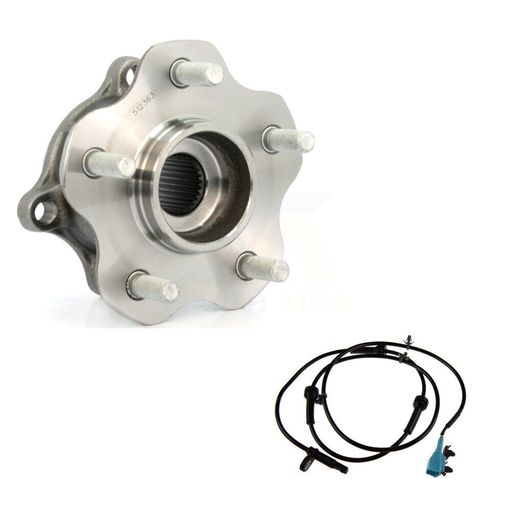 Wheel Hub Bearing And ABS Sensor Rear Kit For Nissan Murano with Harness