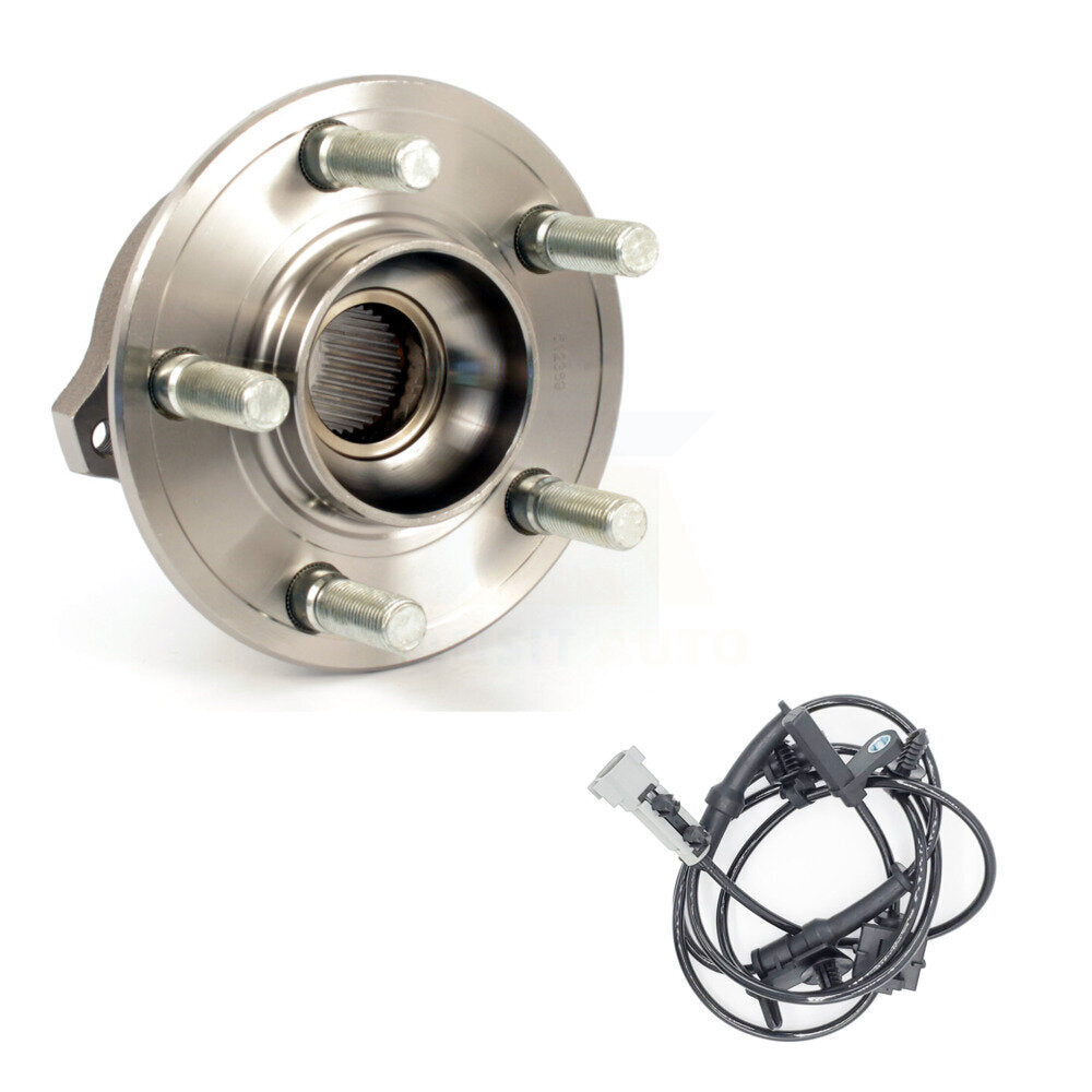 Wheel Hub Bearing & Sensor Rear Kit For Chrysler 300 Dodge Charger with Harness