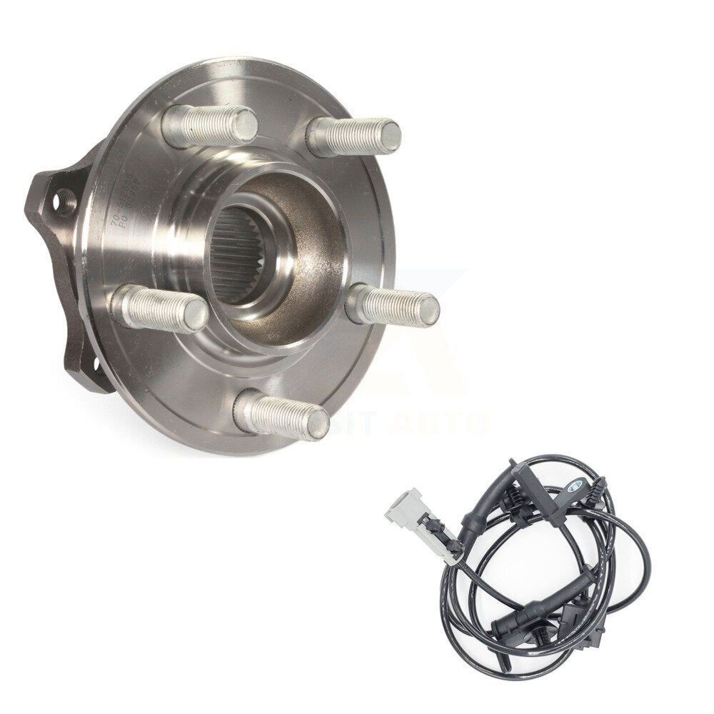 Wheel Hub Bearing ABS Sensor Rear Kit For Dodge Charger Challenger Chrysler 300