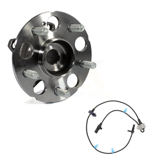 Wheel Hub Bearing Sensor Rear Kit For 13-16 Acura RDX AWD with 3.5L 4-Wheel ABS