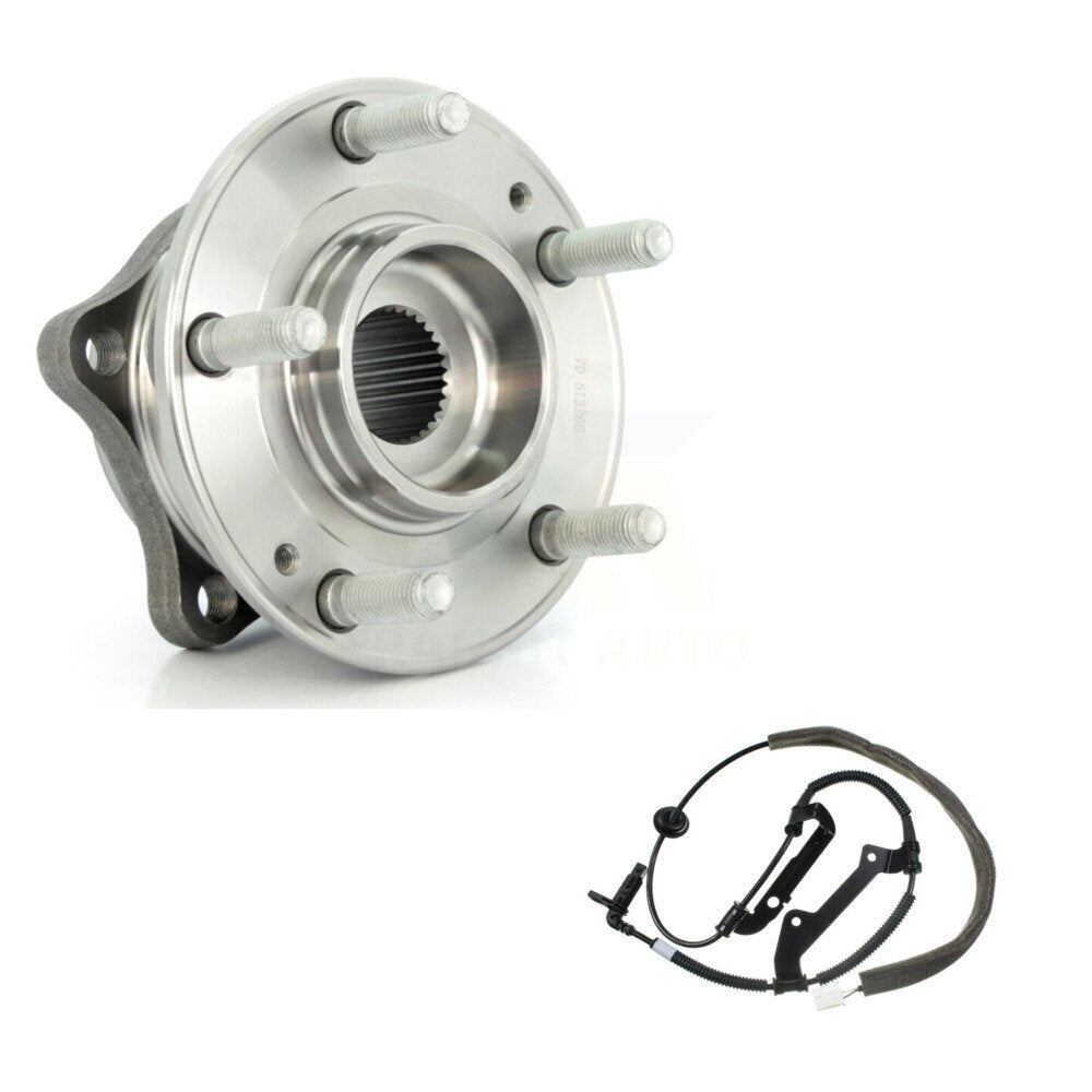 Wheel Hub Bearing And ABS Sensor Rear Kit For Hyundai Santa Fe