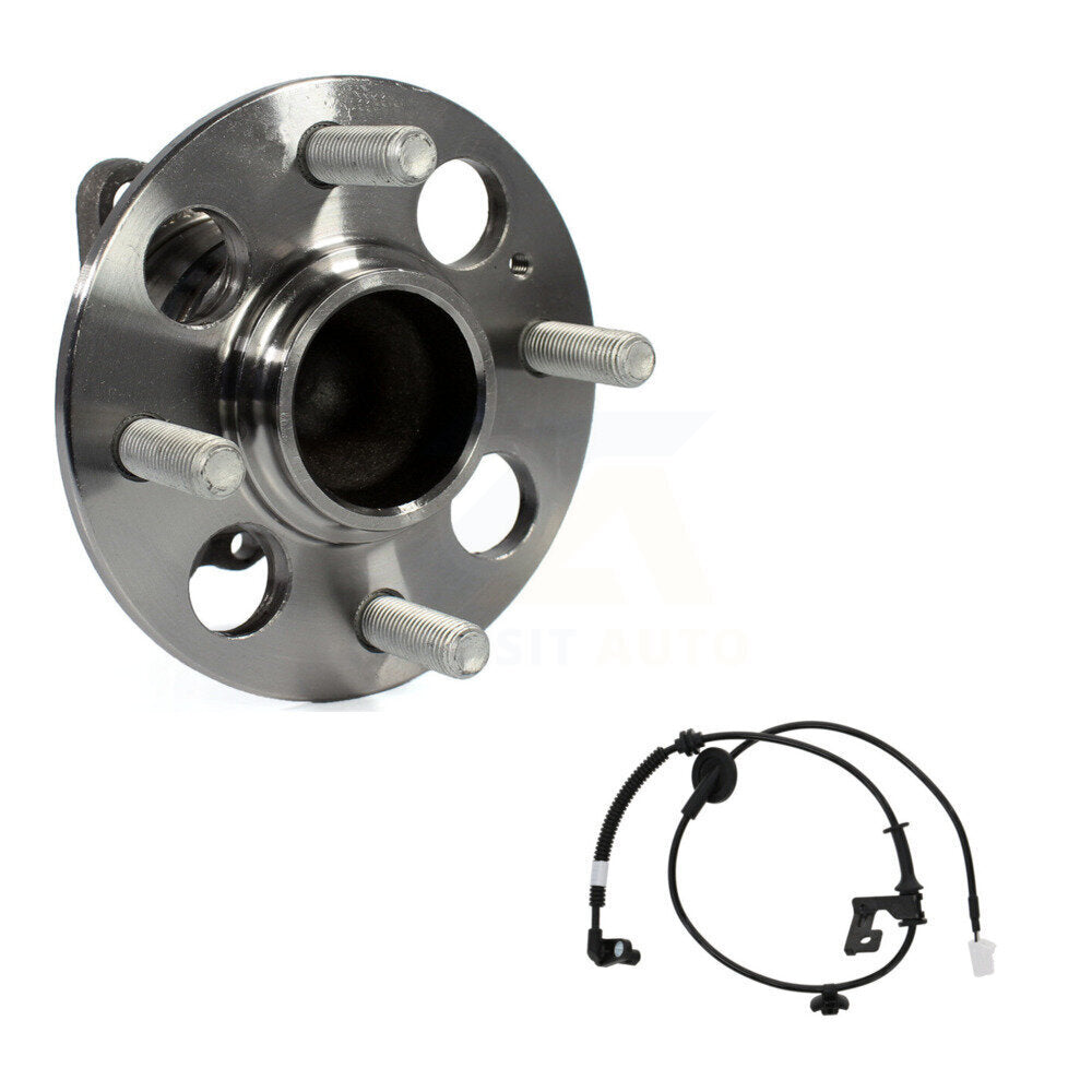 Wheel Hub Bearing Sensor Rear Kit For 12-13 Hyundai Accent 1.6L with 4-Wheel ABS