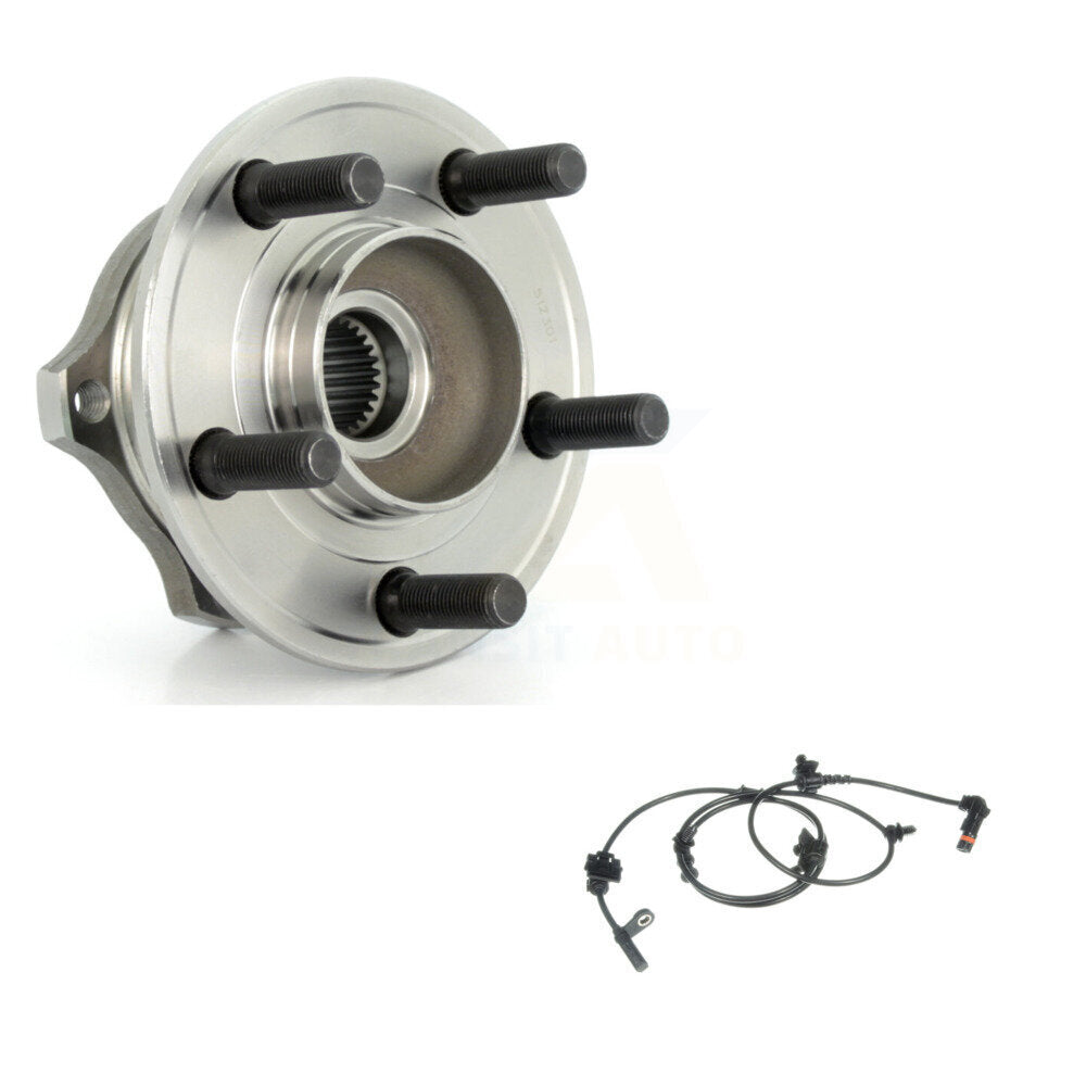 Wheel Hub Bearing And ABS Sensor Rear Kit For Chrysler 300 Dodge Charger Magnum