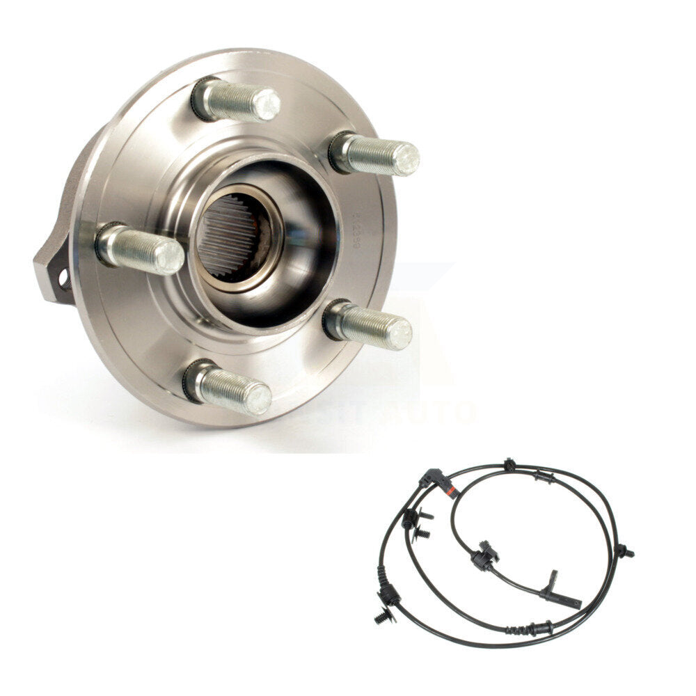 Wheel Hub Bearing & Sensor Rear Kit For Dodge Charger Chrysler 300 with Harness