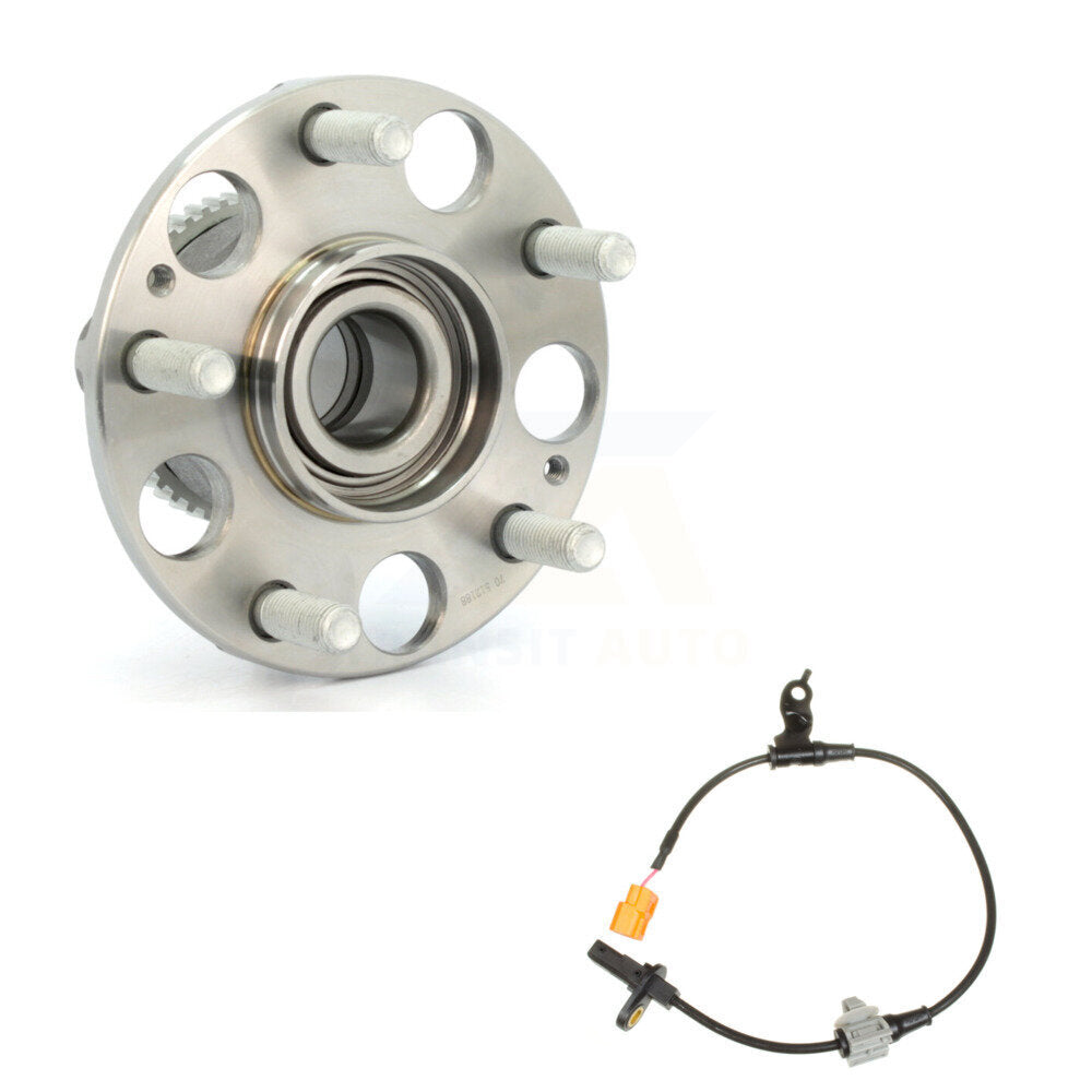 Wheel Hub Bearing And ABS Sensor Rear Kit For Honda Accord with Harness