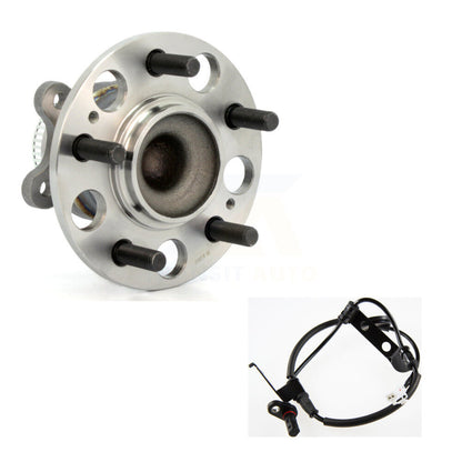 Wheel Hub Bearing ABS Sensor Rear Kit For 2007-2012 Hyundai Elantra with Harness