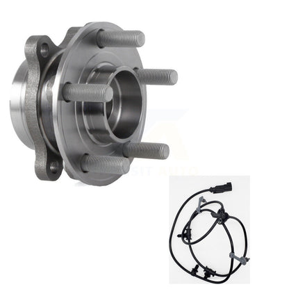 Wheel Hub Bearing And ABS Sensor Rear Kit For Ford Edge
