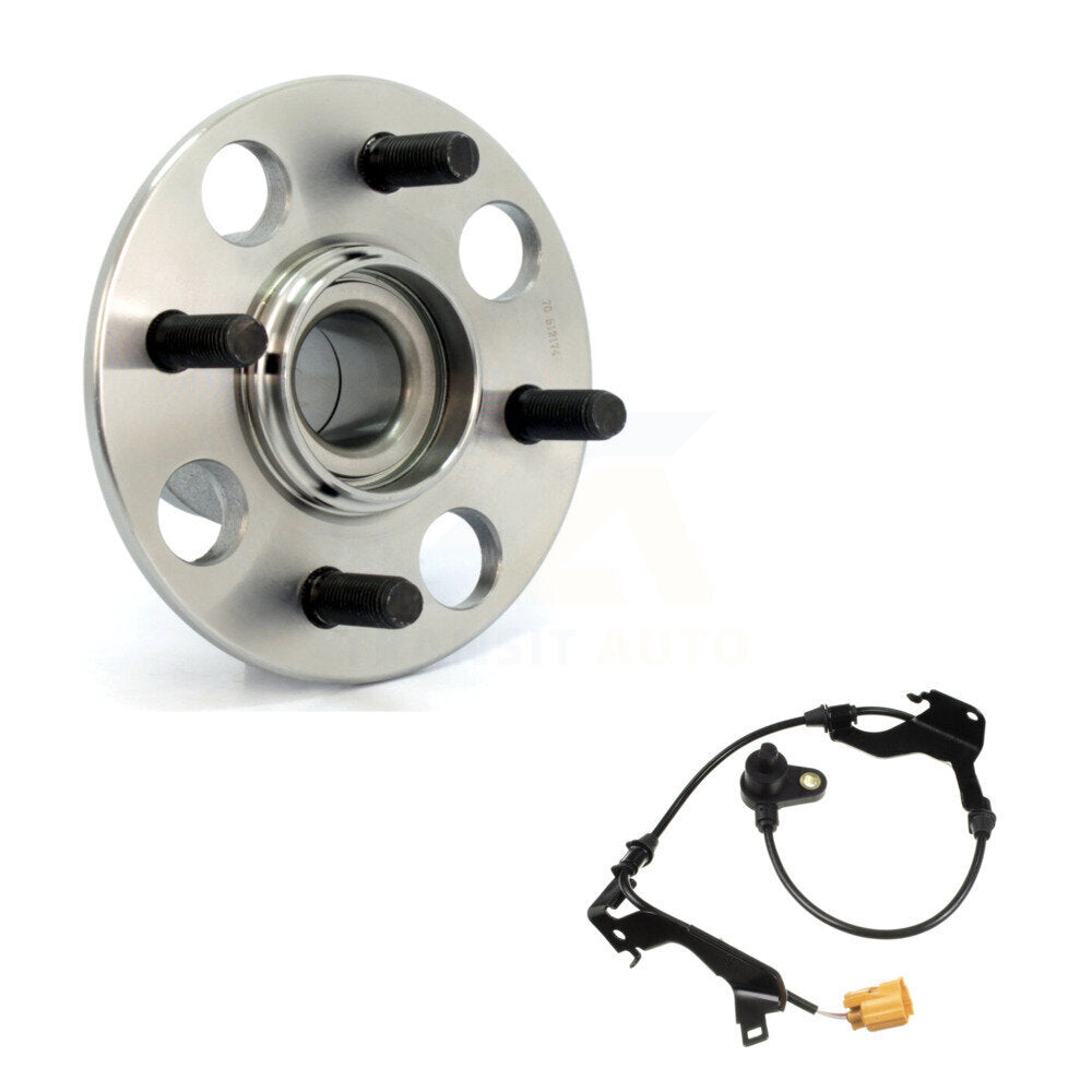 Wheel Hub Bearing & ABS Sensor Rear Kit For Honda Civic Built in US with Harness