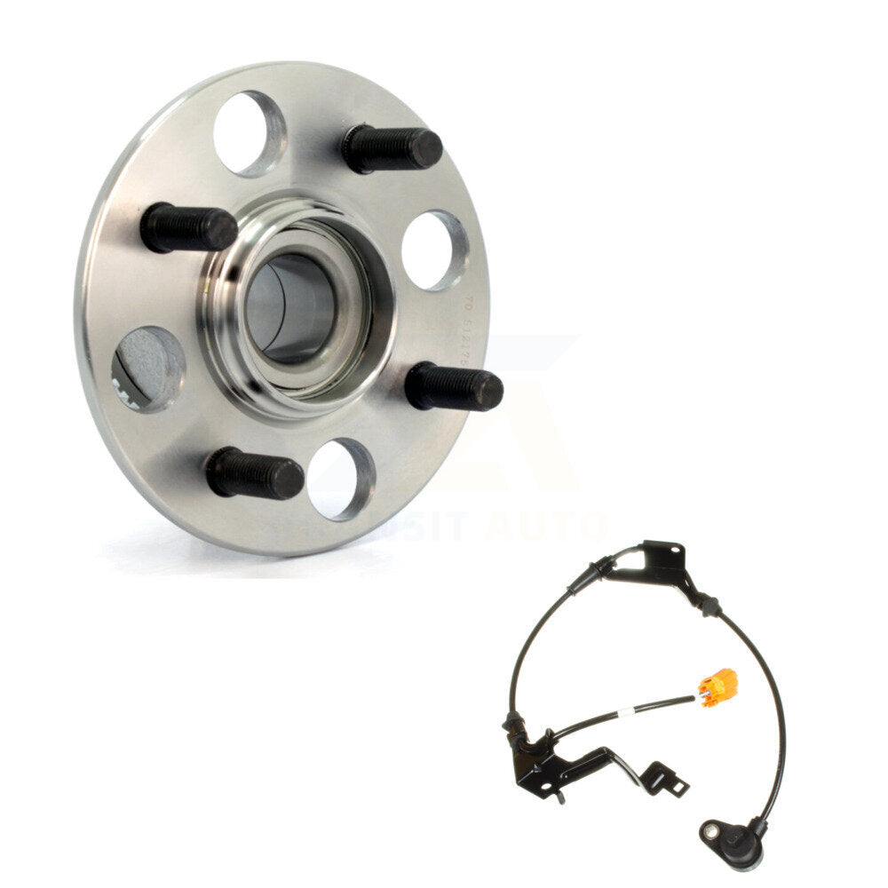 Wheel Hub Bearing Sensor Rear Kit For 01-02 Honda Civic EX with 1.7L 4-Wheel ABS