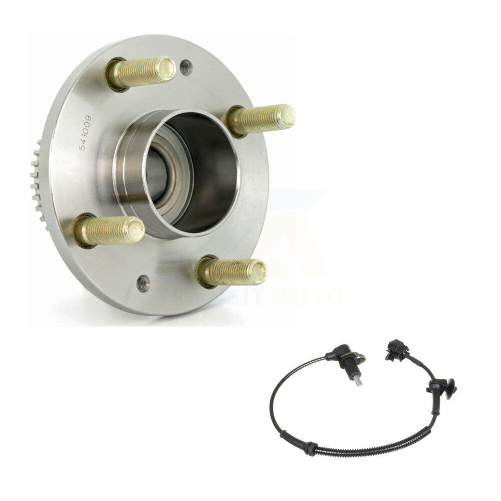 Wheel Hub Bearing Sensor Rear Kit For 2005-2006 Pontiac Wave With ABS Tone Ring