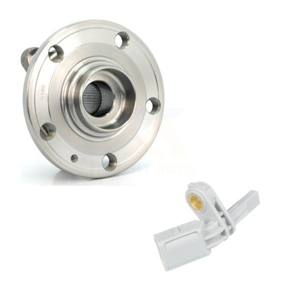 Wheel Hub Bearing And ABS Sensor Rear Kit For Audi Q3 Quattro Volkswagen CC