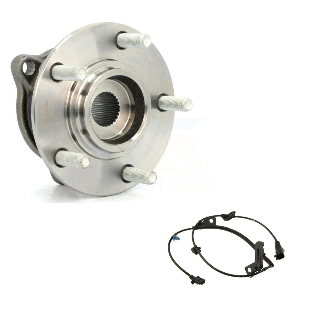 Wheel Hub Bearing Sensor Rear Kit For 11 Mitsubishi Outlander Sport with Harness