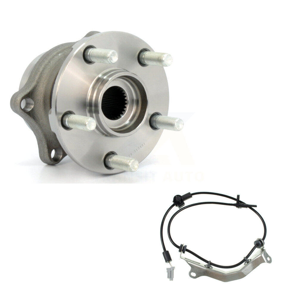 Wheel Hub Bearing And ABS Sensor Rear Kit For Subaru Impreza WRX STI